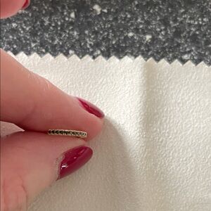 Maria Tash Gold and Black Earrings